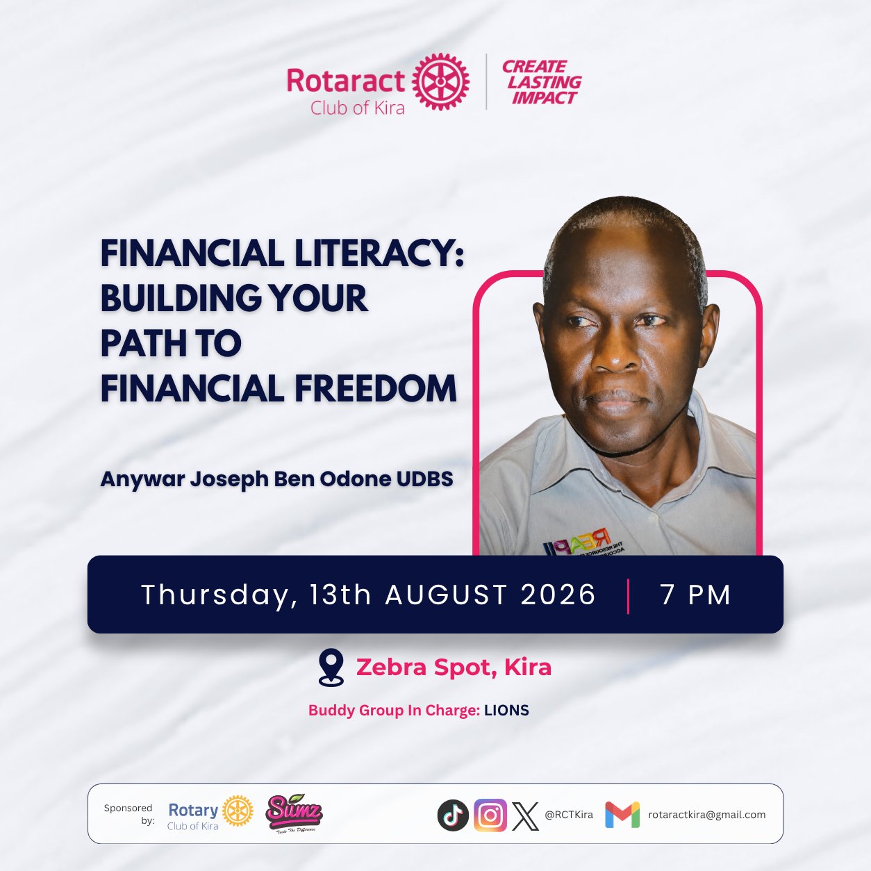 Financial Literacy: Building Your Path To Financial Freedom flyer