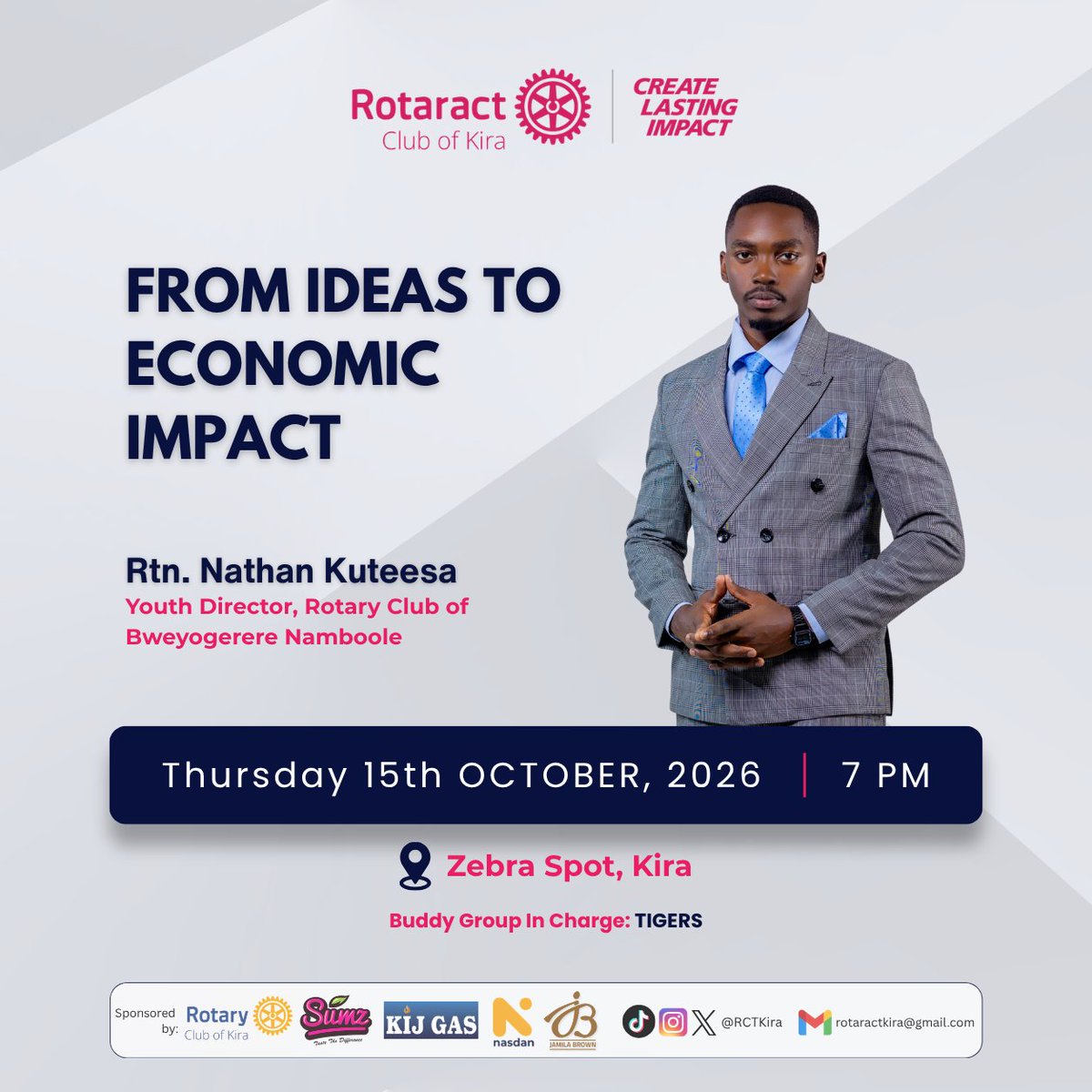 Turning Ideas into Economic Impact flyer