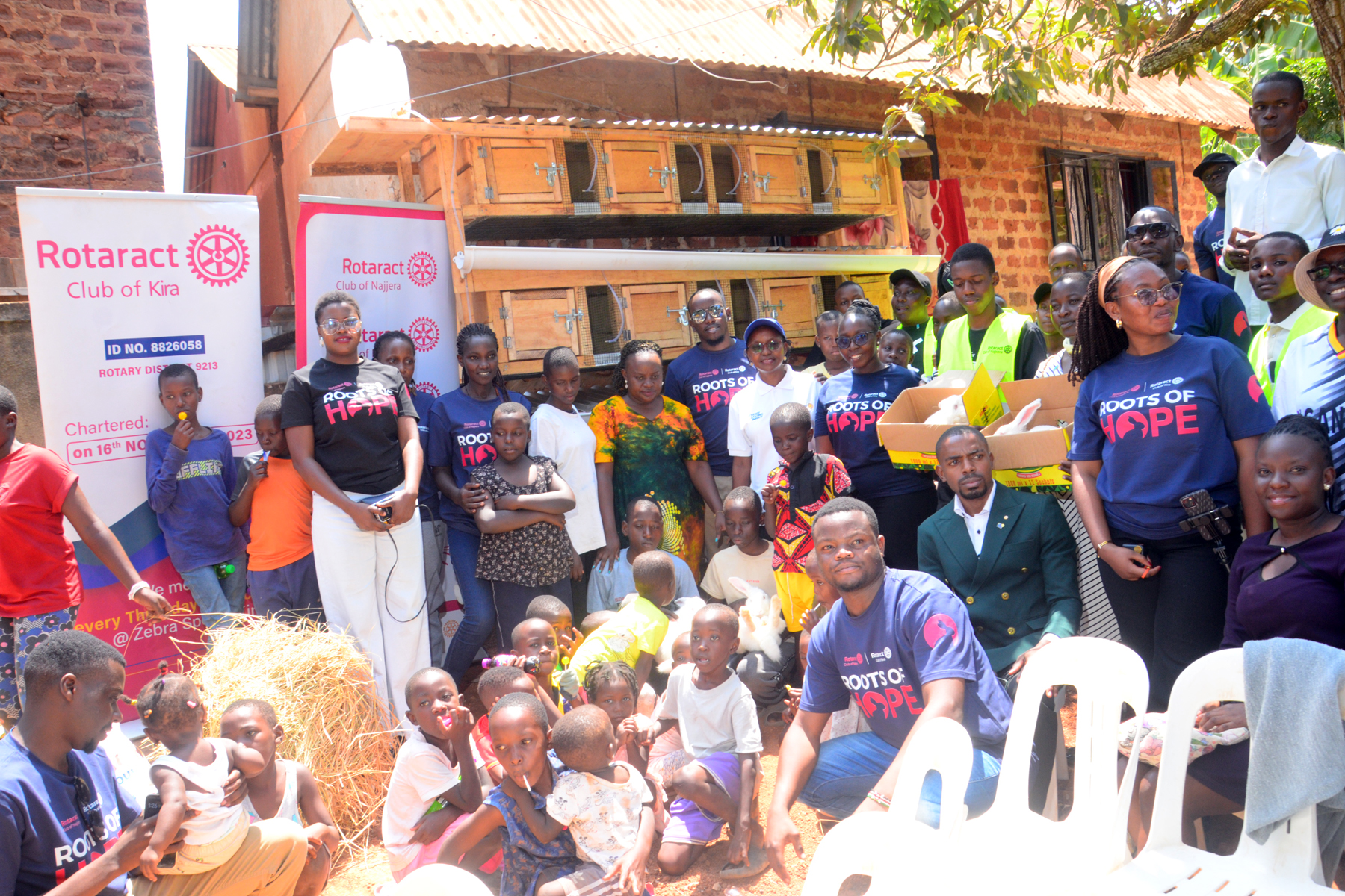 Rotaract Club of Kira members