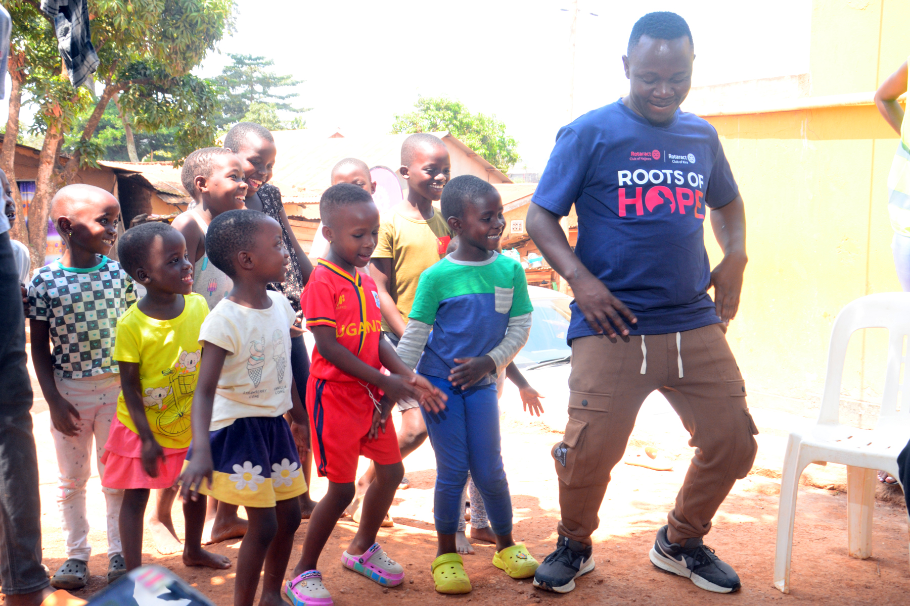 Rotaract Kira fellowship gathering at Zebra Spot